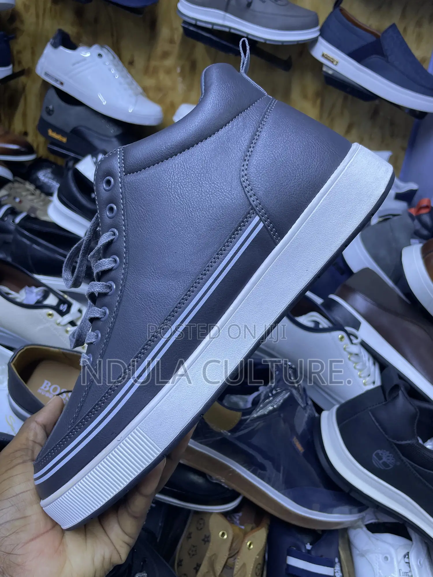 High Cut Lacoste Casual Boots Trending Shoes.
