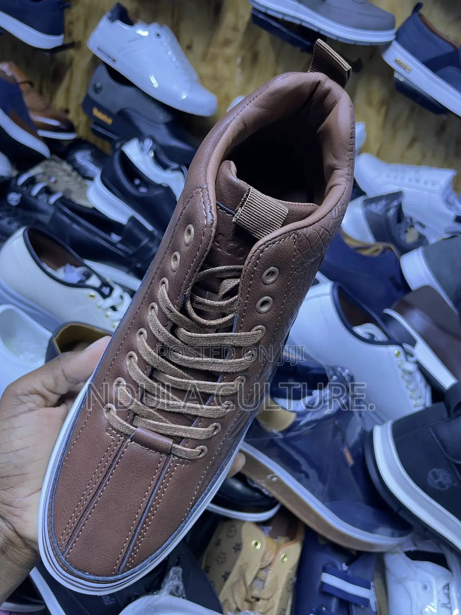 High Cut Lacoste Casual Boots Trending Shoes.