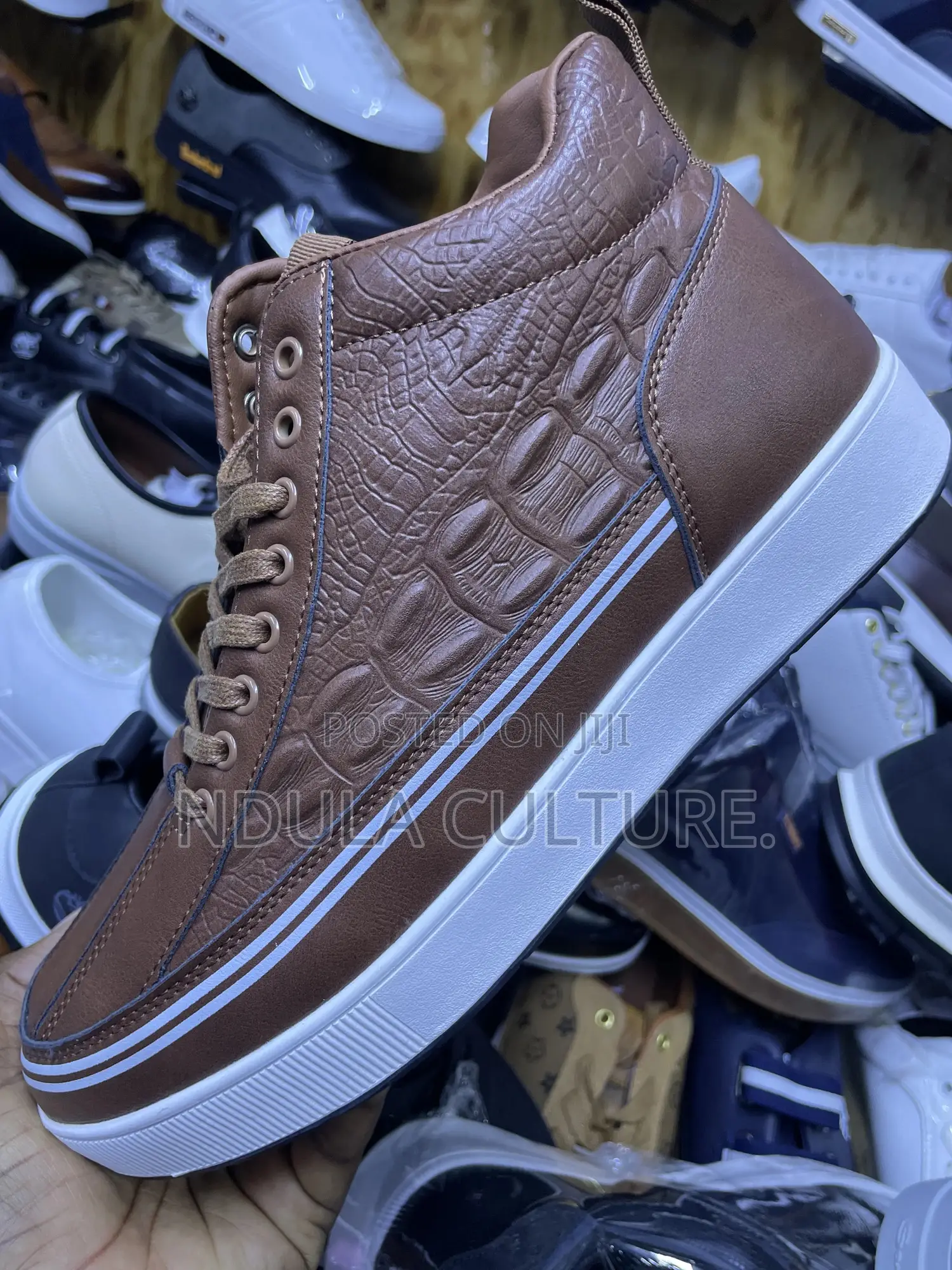High Cut Lacoste Casual Boots Trending Shoes.