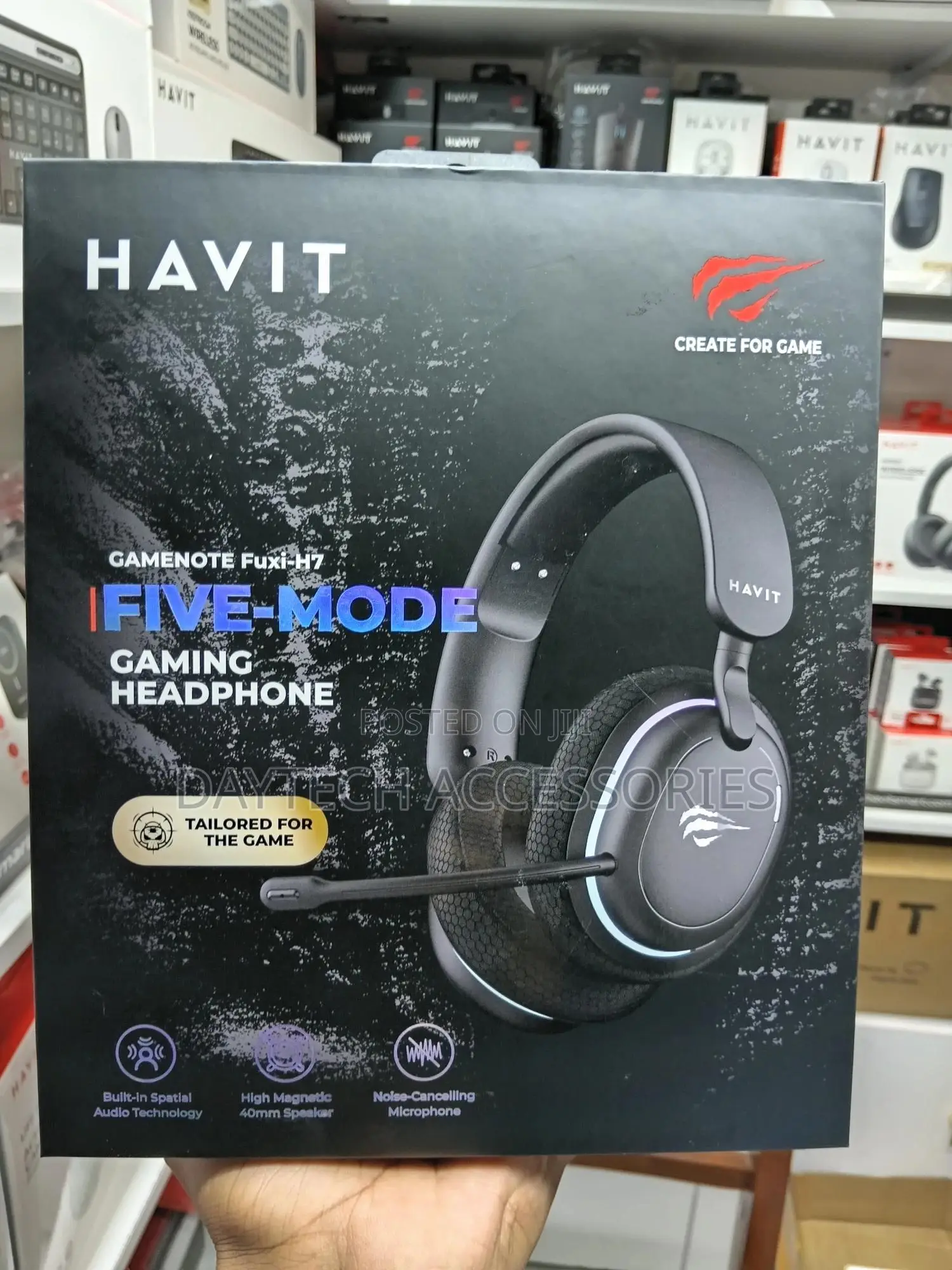 Havit Fuxi-H7 5-Mode RGB Wireless Gaming Series Headphone