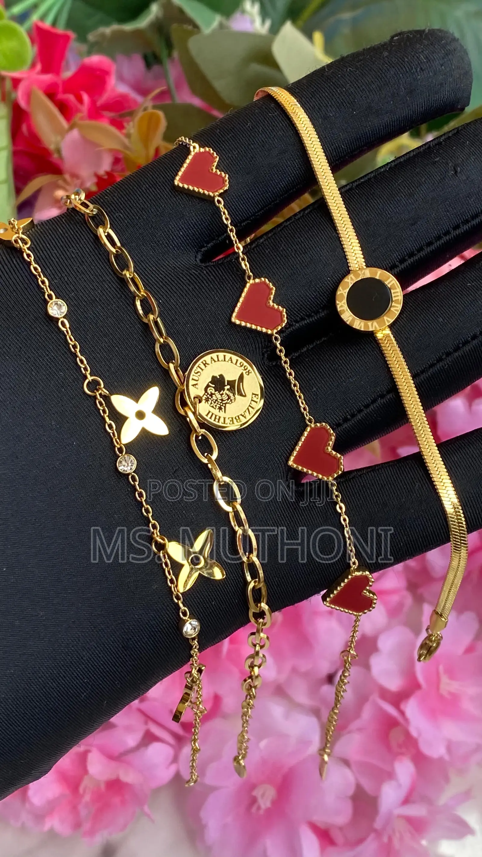Tarnish Free Ladies Gold / Silver Bracelets