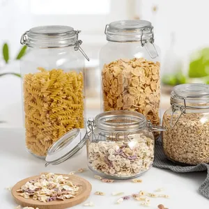 Bon Appetit Clip Glass Jar - Rb