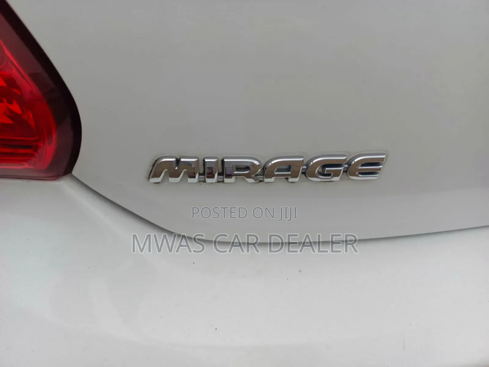 Mitsubishi Mirage 2017 White