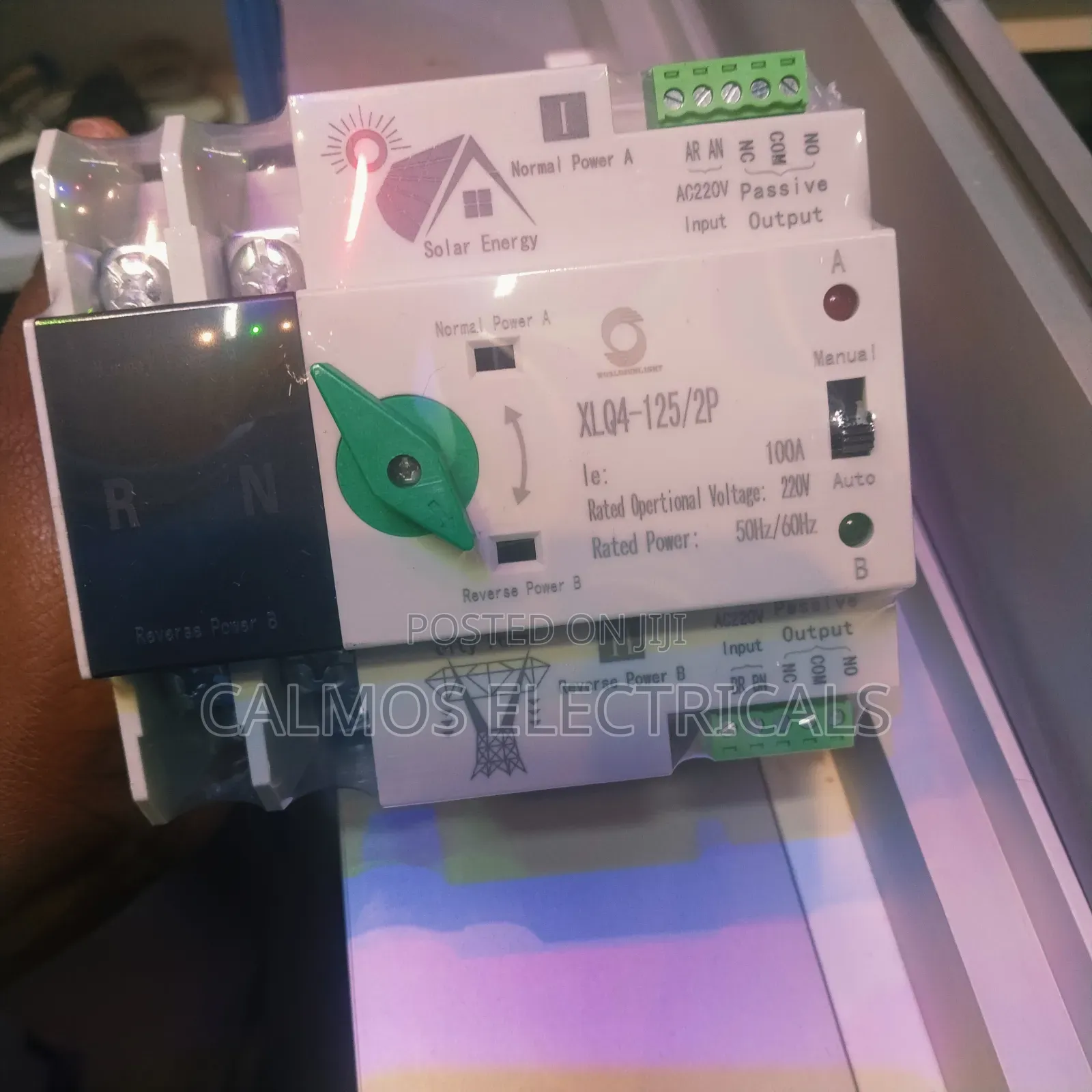 100a Automatic Change Over Switch 2pole