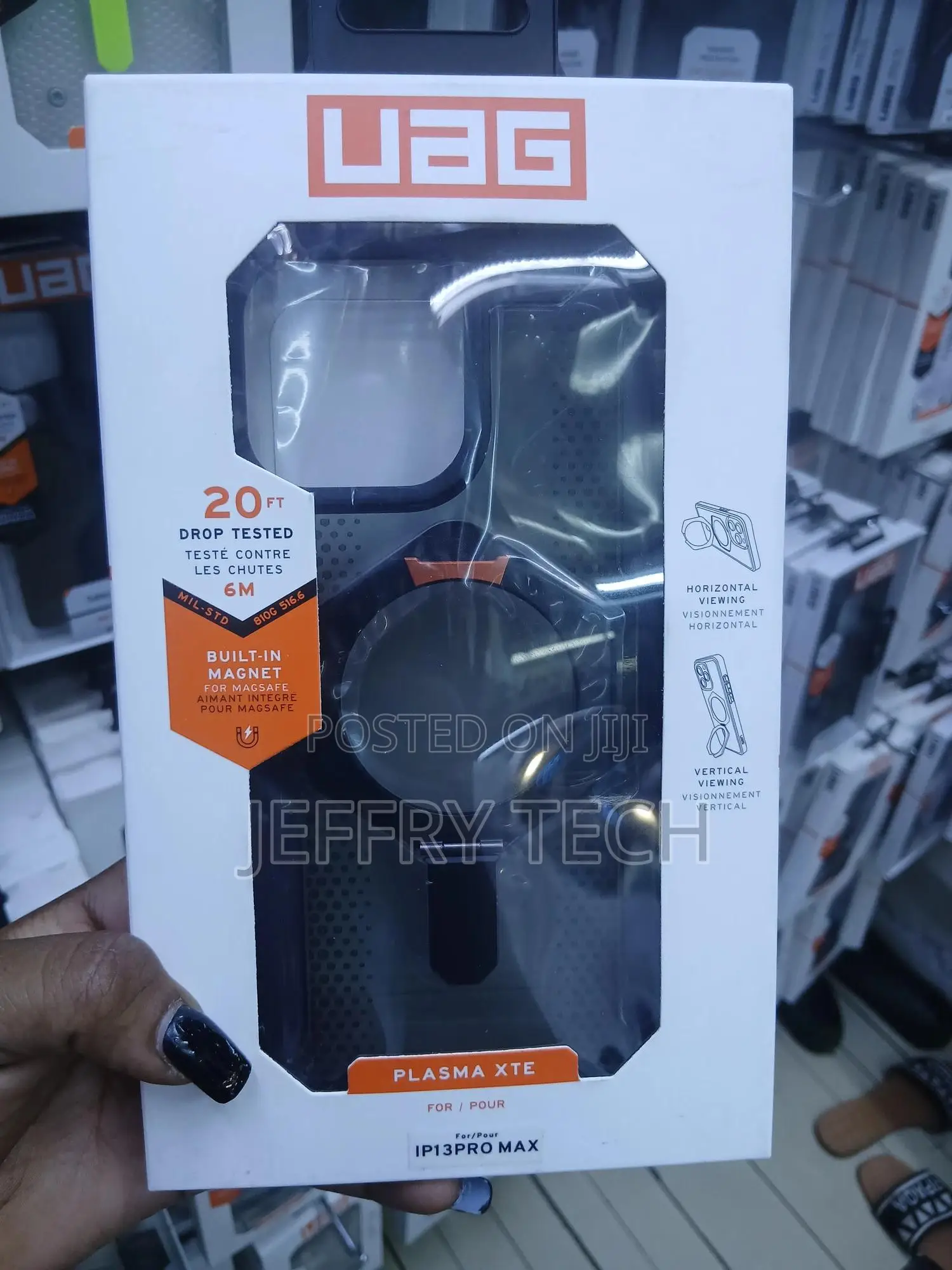 (Uag) Plasma Xte Magsafe Case Designed for the iPhone 13 Pro Max.