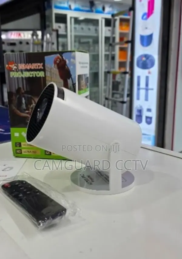 Hy300 Pro Portable Ceiling Projector With Wifi and Bt