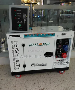 15kva Pulsar Heavyduty Silent Diesel Generator With Automatic Switch