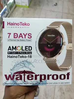 Hainoteko Hainoteko-18 Smart Watch With Round Amoled Display.