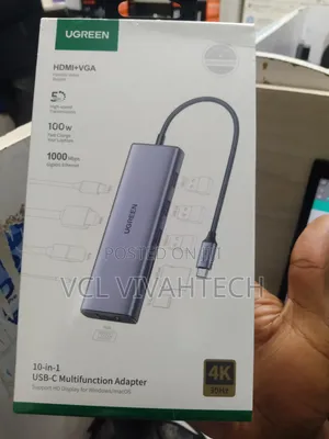 Ugreen Cm498 10 -in -1 Docking Station- Usb-C