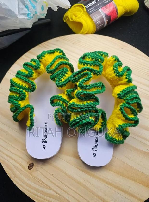 Stylish Crotchet Flipflops