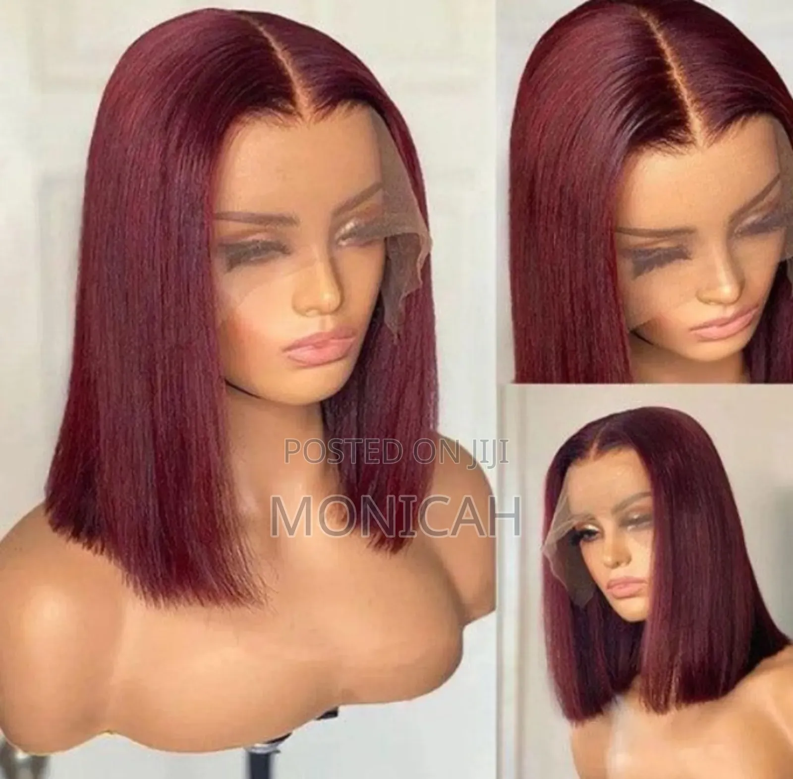 14"Full Frontal Bob Wig