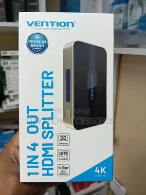 This Is a Vention 1 in 4 Out Hdmi Splitter (Model Accg0)
