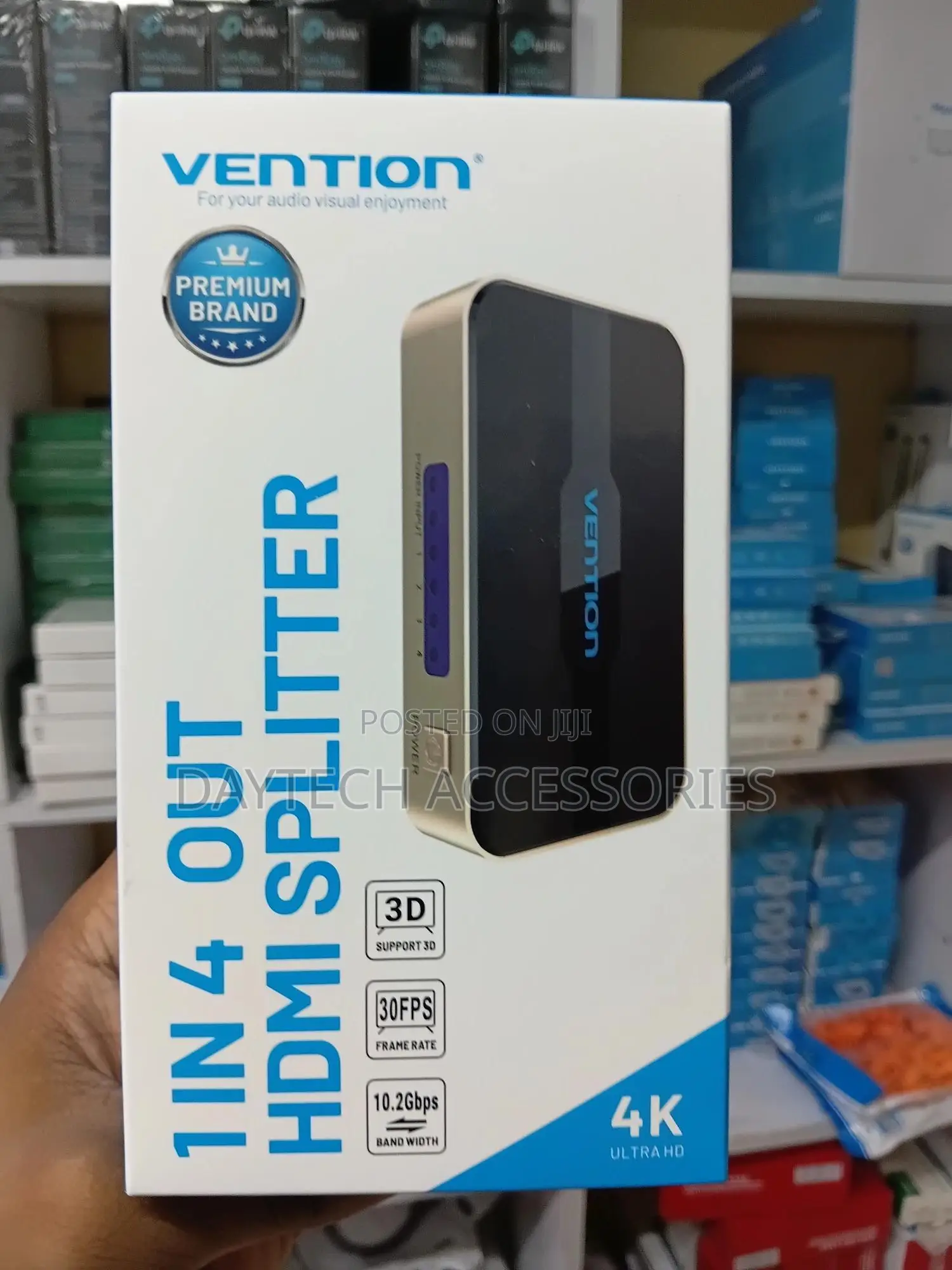 This Is a Vention 1 in 4 Out Hdmi Splitter (Model Accg0)