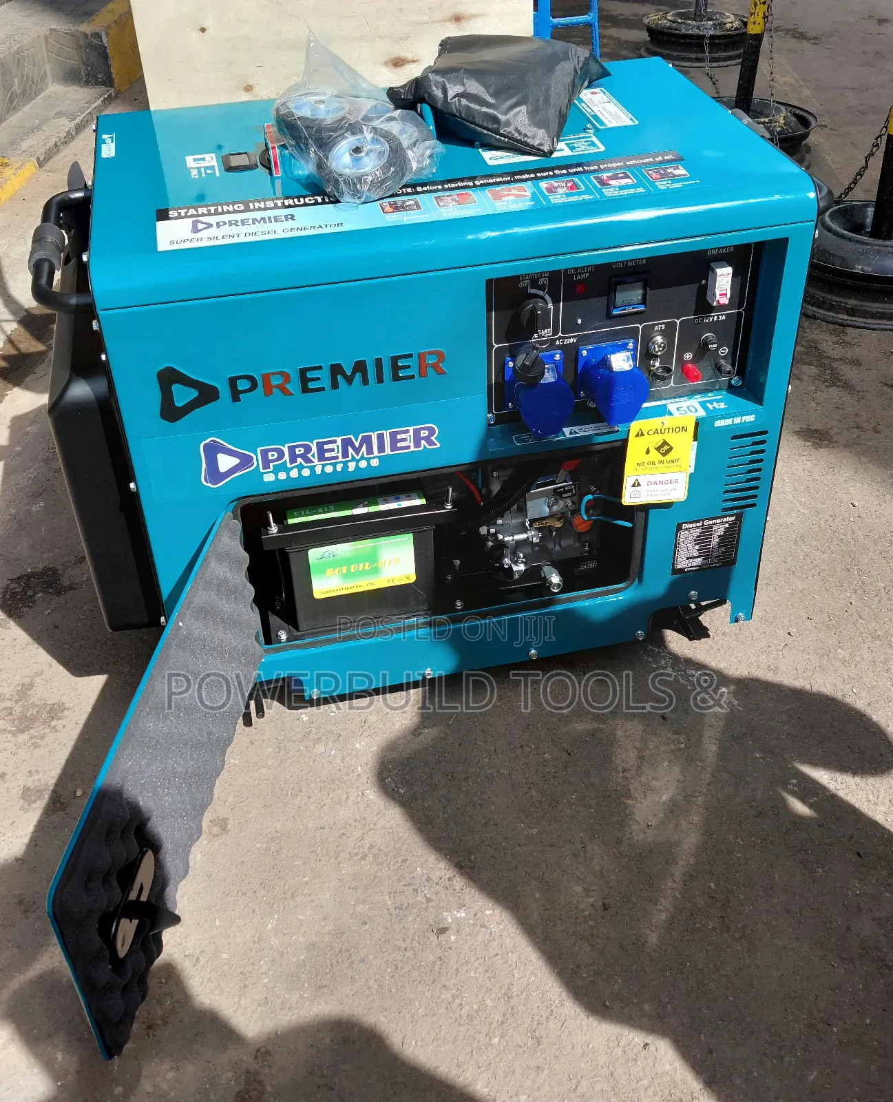 Premier 12kva Pm11000se Single Phase Diesel Generator