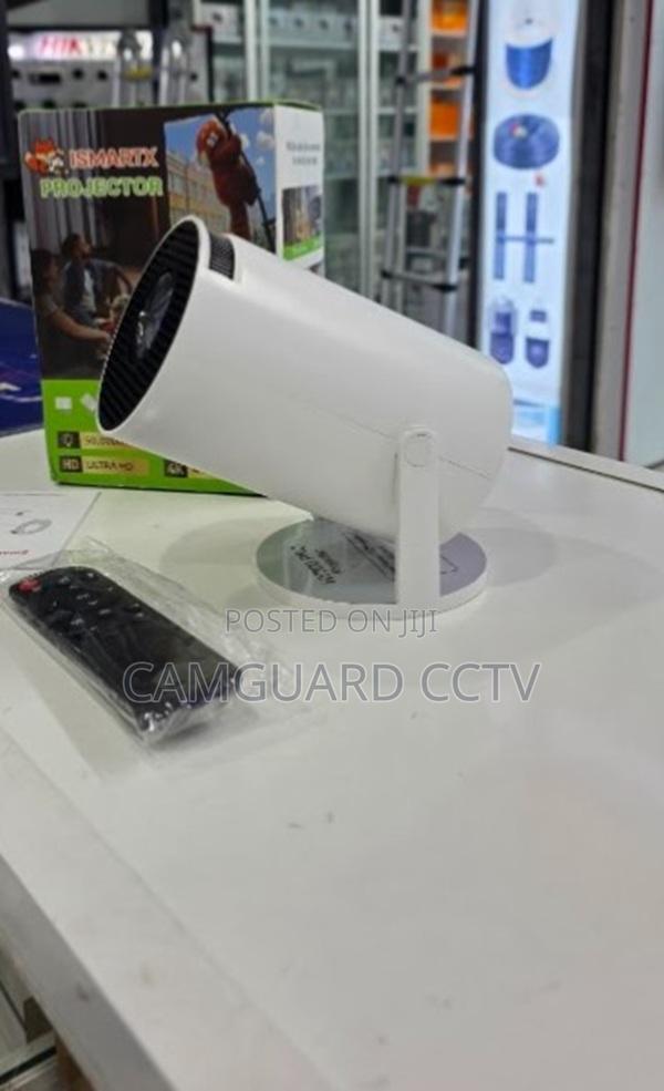 Hy300 Pro Portable Projector With Wifi Mini Projector With Android Tv