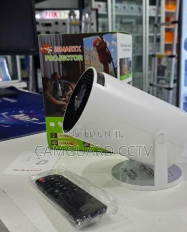 Hy300 Pro Portable Projector With Wifi Mini Projector With Android Tv - thumbnail 2