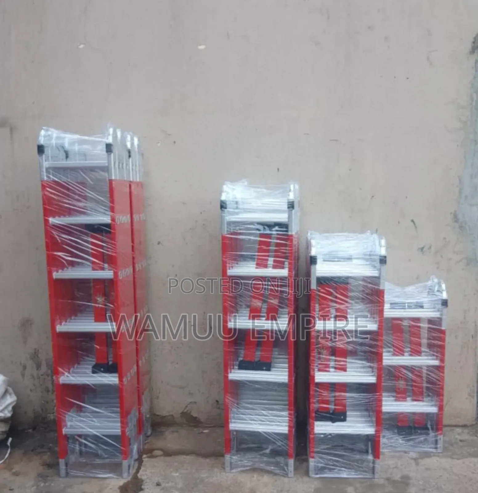 4x6/24ft/7m Multipurpose Fiberglass Ladder,