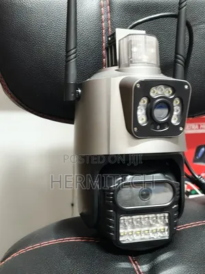 Dual Lens Alarm Siren Tracking Notification 4g Electric Model