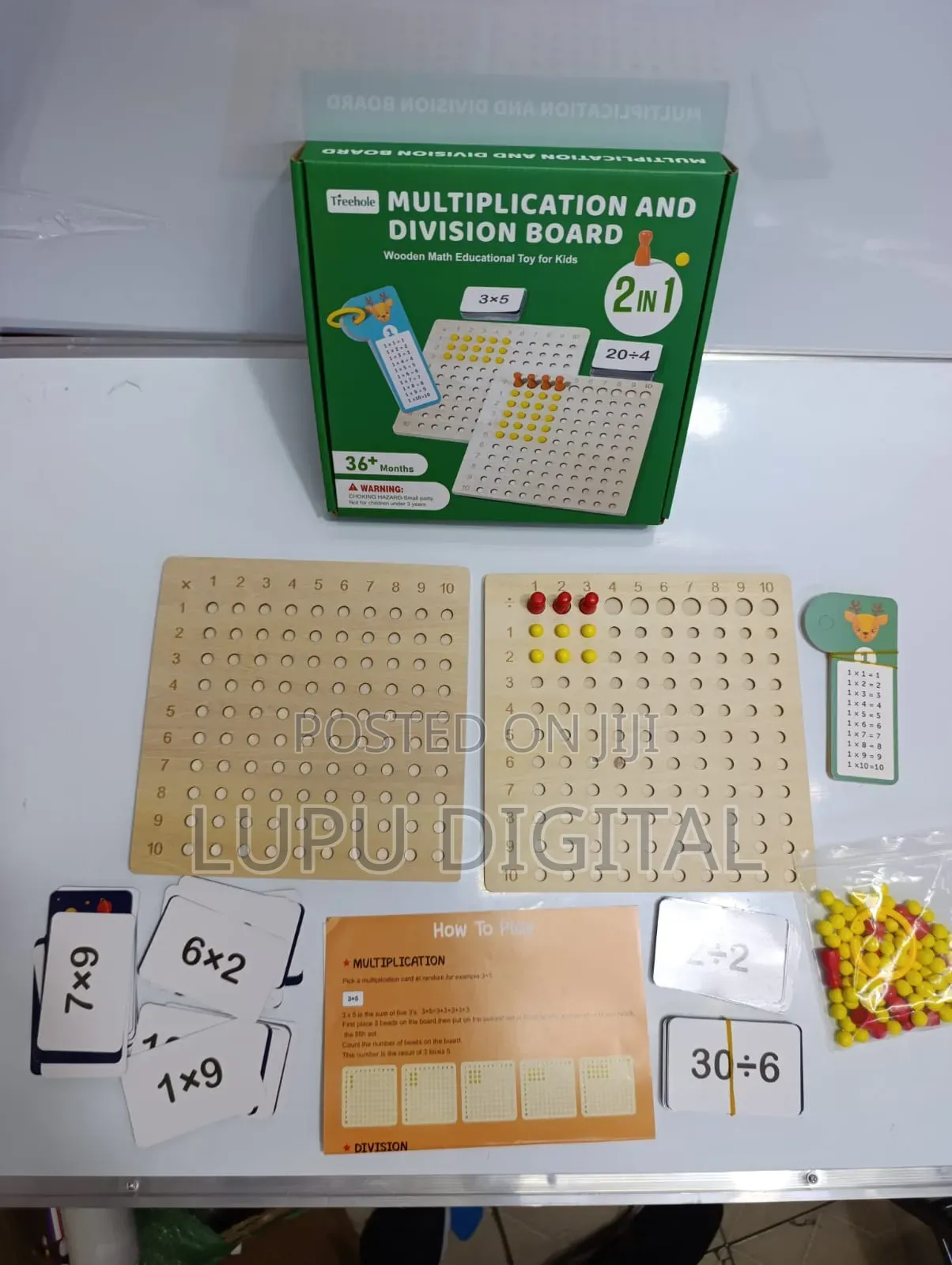 Multiplication and Division Board.