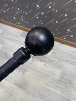 Black Curtain Rods
