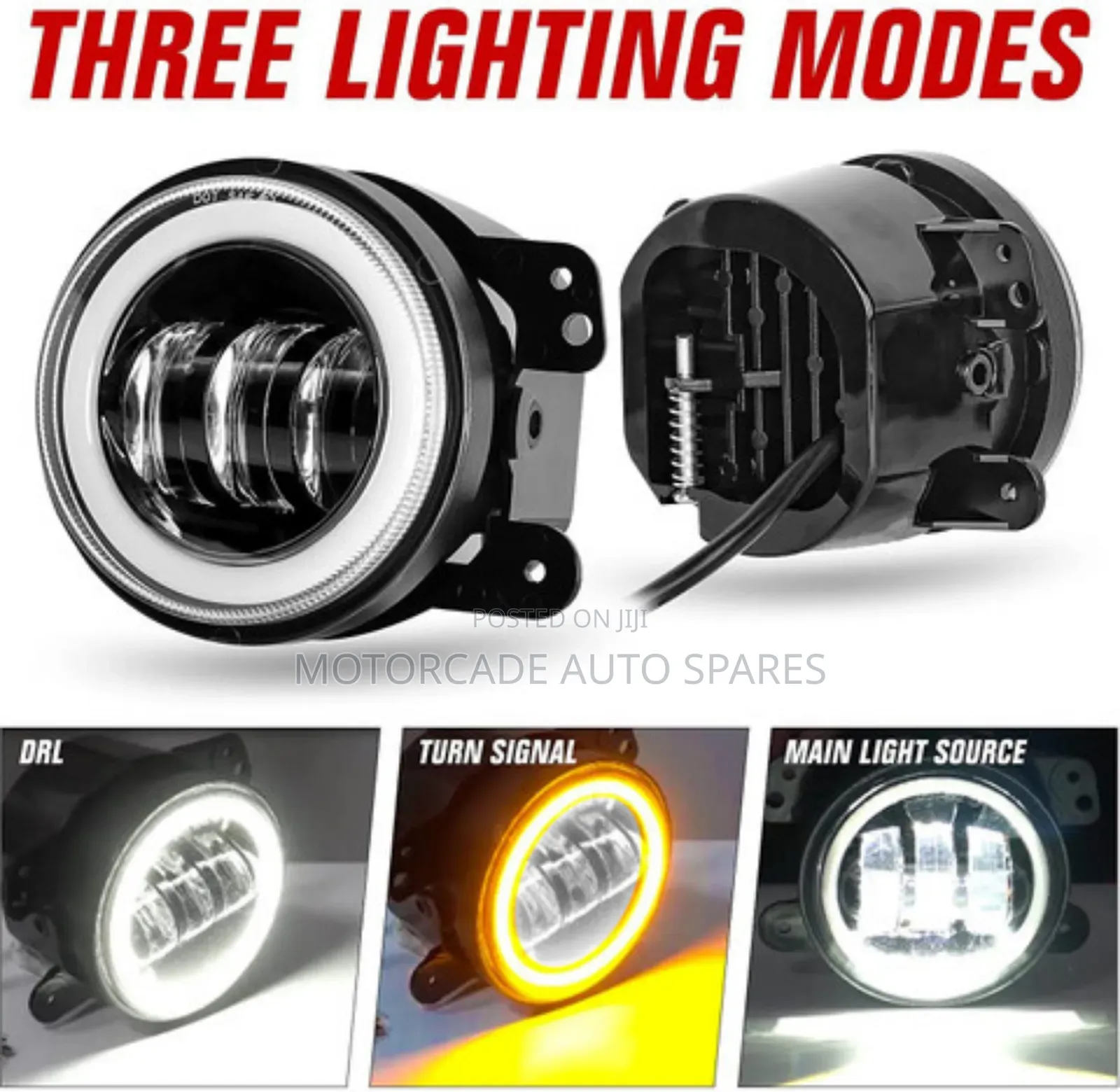 Honda Fit 2015 Led Two Color Fog Lights