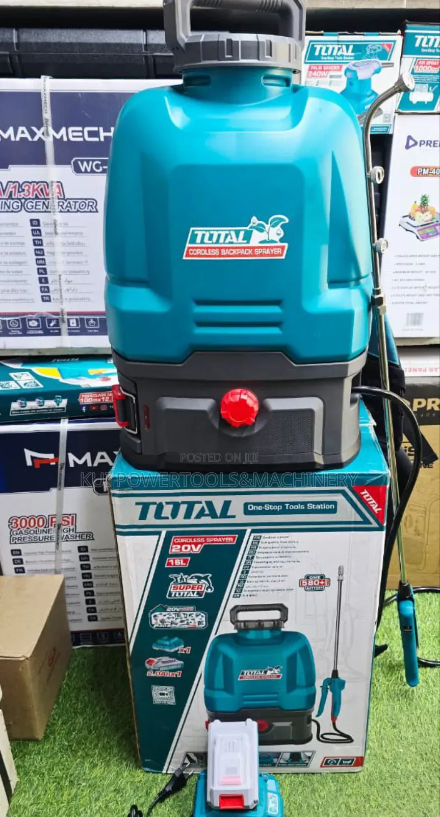 Total Cordless Knapsack Sprayer/ Cordless Knapsack