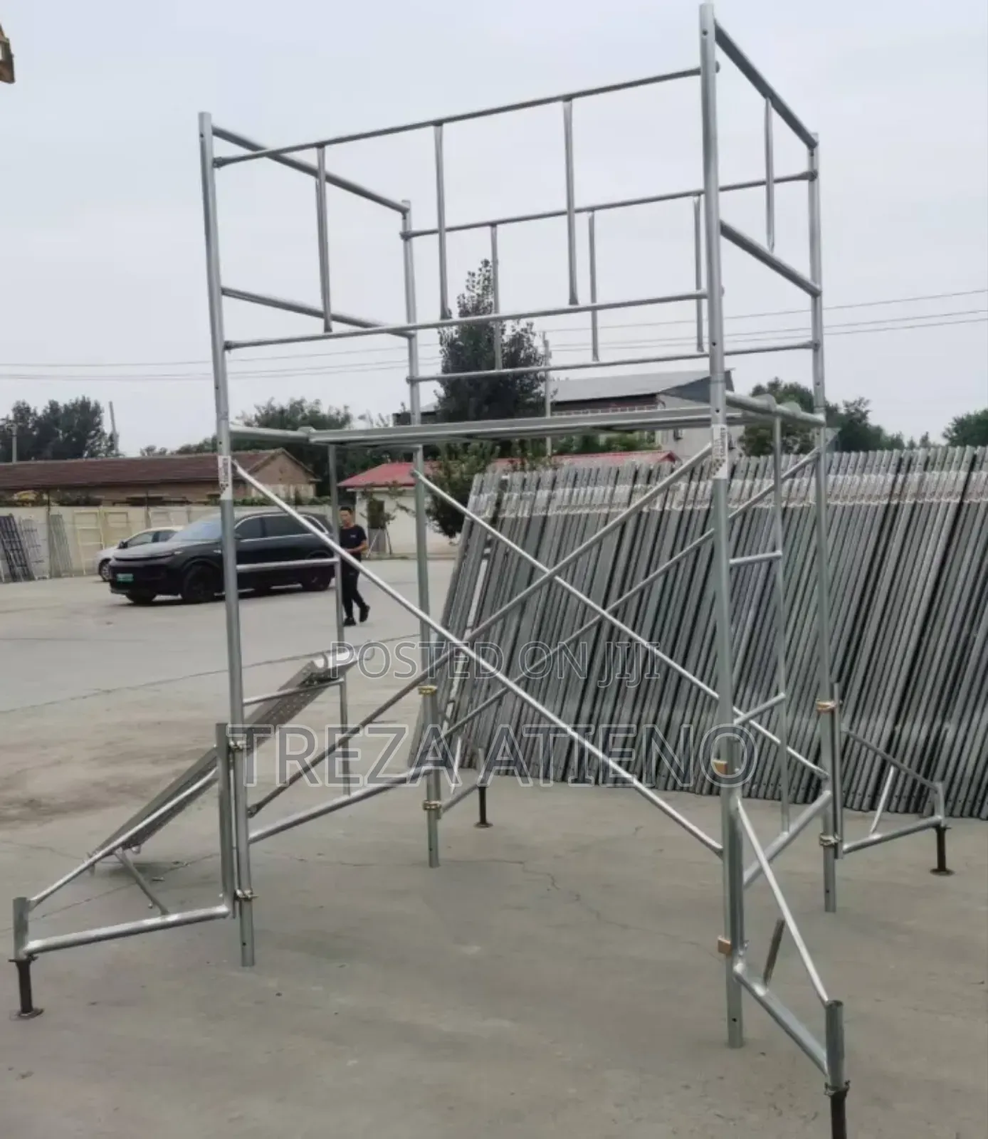 Galvanized Scaffold Access Ladder