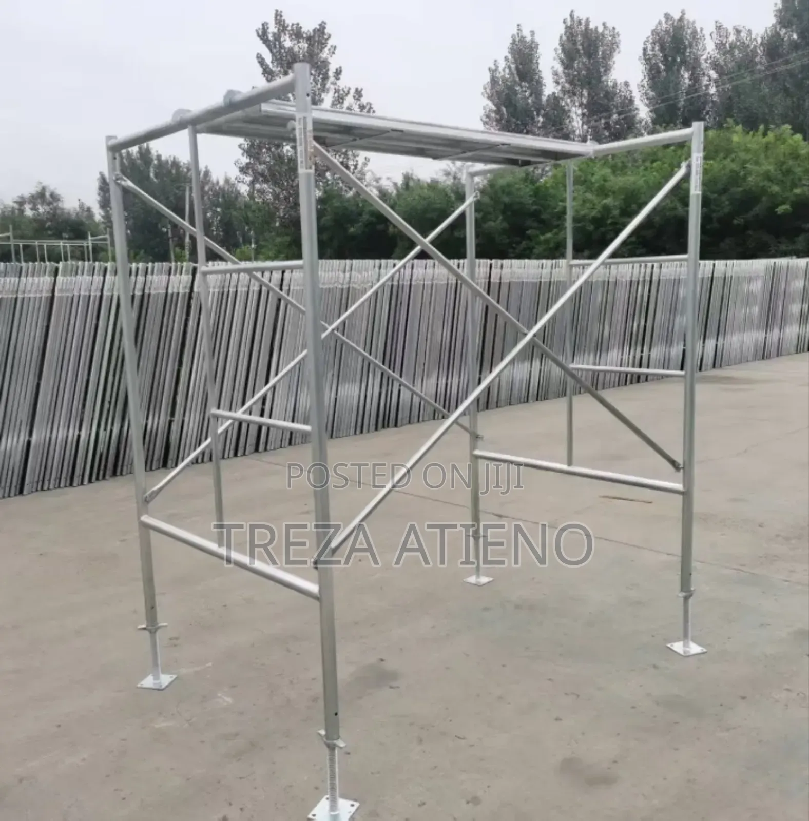 Galvanized Scaffold Access Ladder