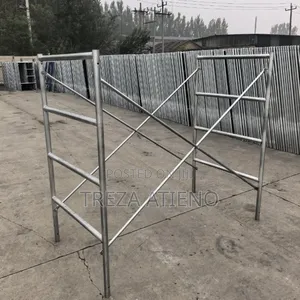 Reinforced Metal Scaffolding Ladder