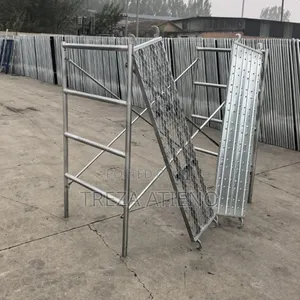 Reinforced Metal Scaffolding Ladder