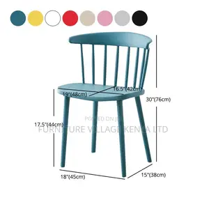 Dining Chair;Stackable Armless Seating Dining Chair