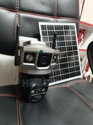Double Lens 4g Solar Powered CCTV Dual Lens Camera Outdoor CCTV
