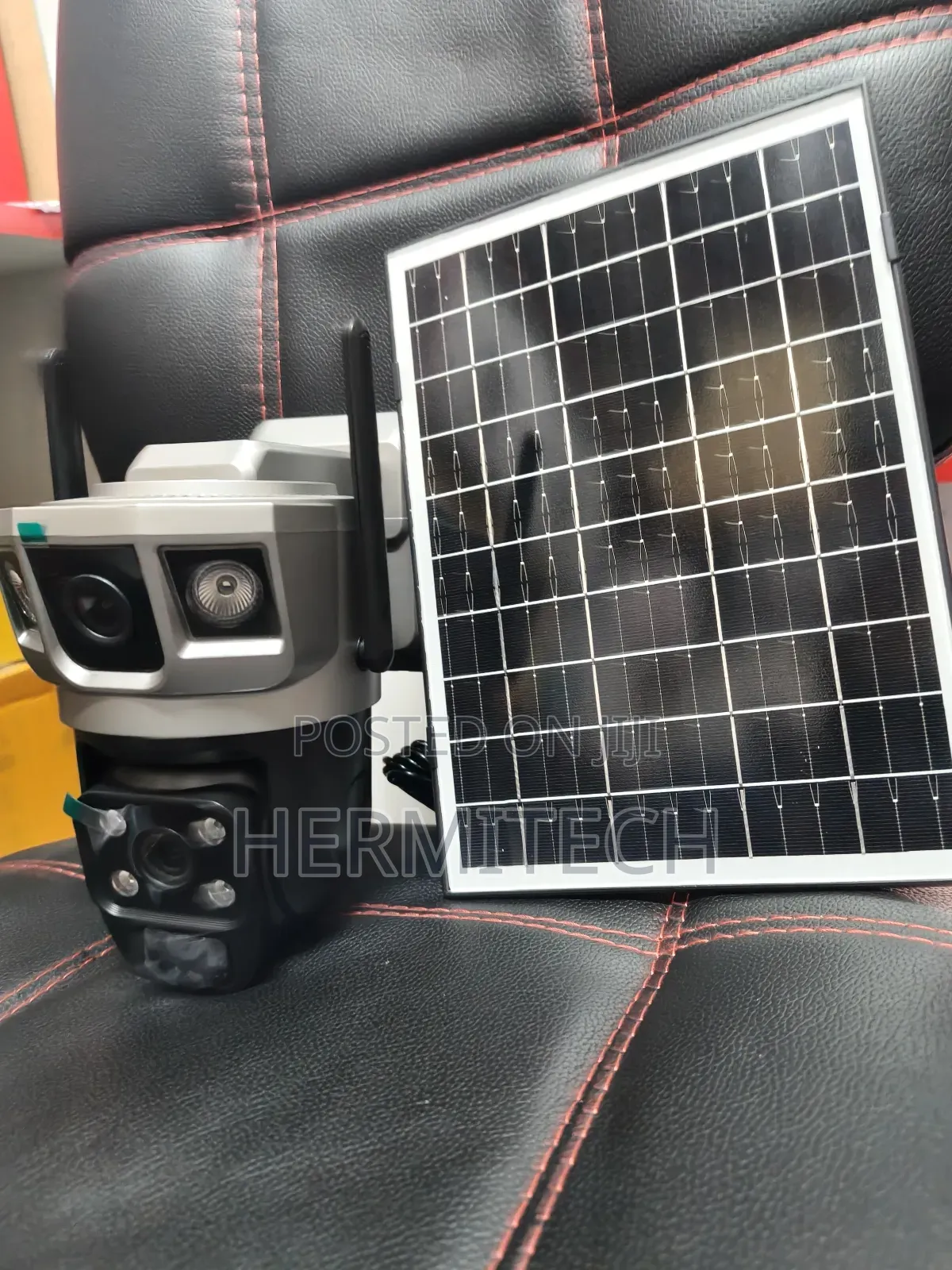 Double Lens 4g Solar Powered CCTV Dual Lens Camera Outdoor CCTV