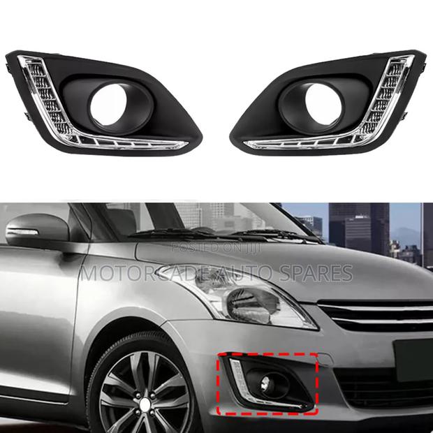 Suzuki Swift 2015 Bumper Fog Lights With DRL Covers