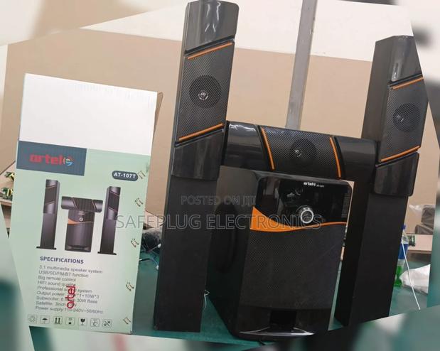 Artel at-107 Tall Boy Multimedia Speaker – Powerful Sound