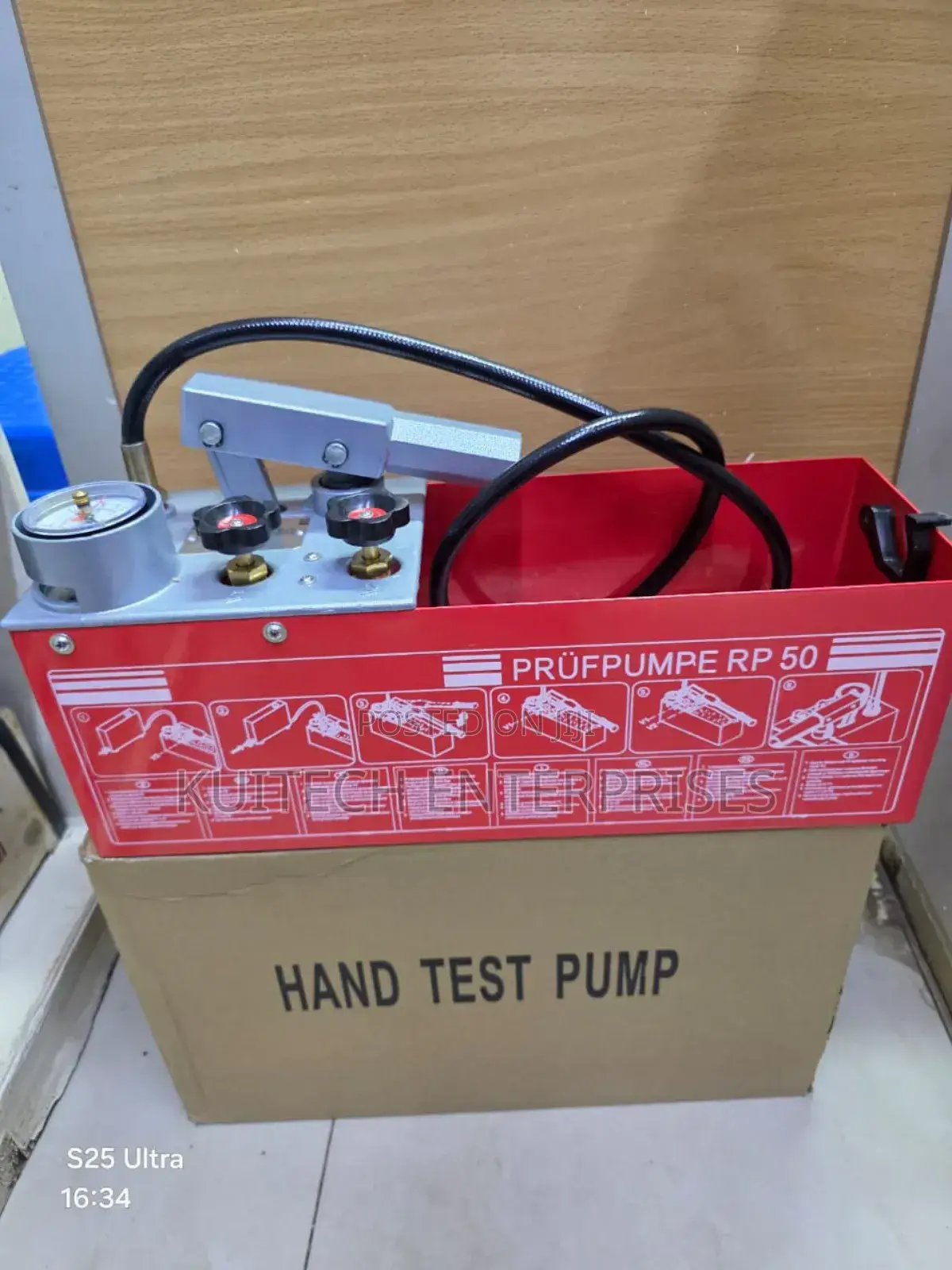 Hand Pressure Test Pump/ Test Pressure Pump