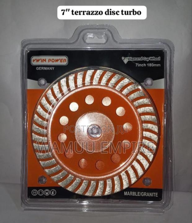 7-Inch (180mm) Vwin Power Turbo Diamond Cup Wheel
