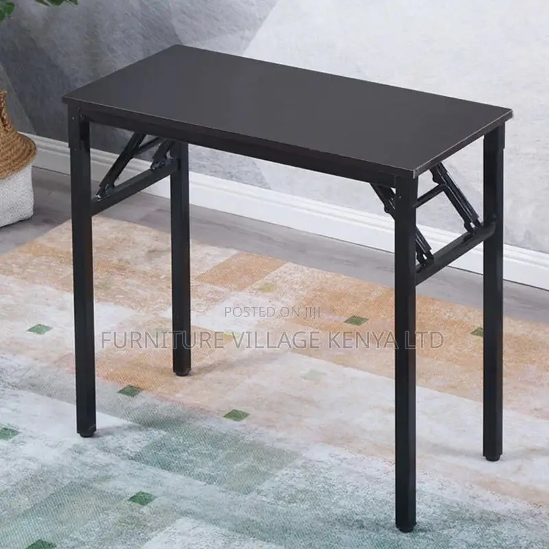 Office Desk;Foldable Office Table With Wooden Surface