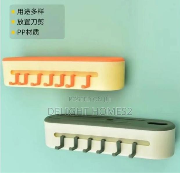 Slot Knives Organizer With 6 Extra Hooks_pa - thumbnail 3