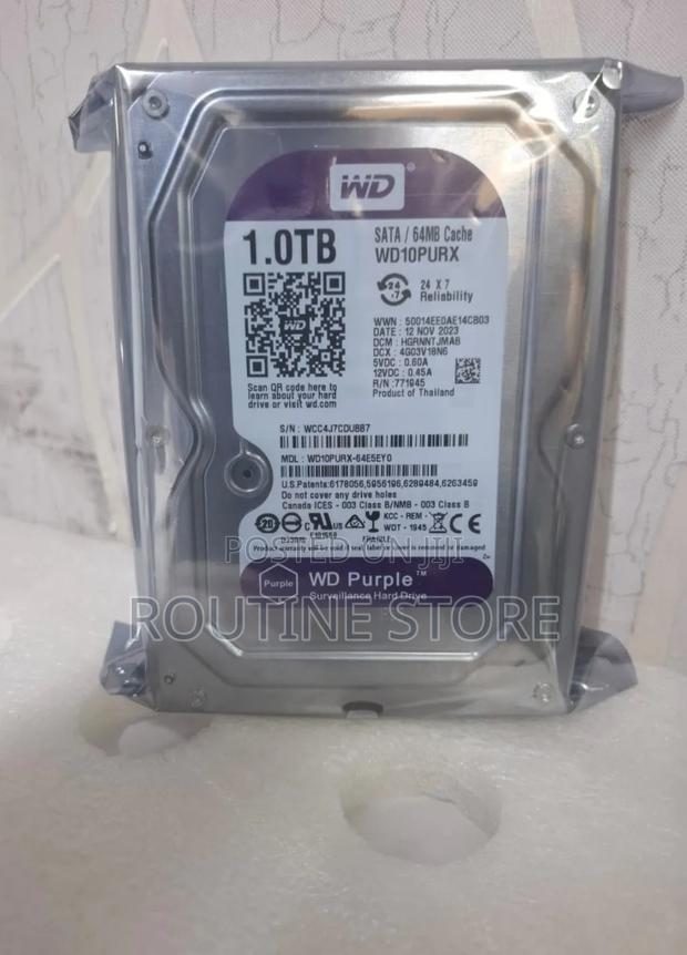 Harddisk 1tb Western Digital Surveillance