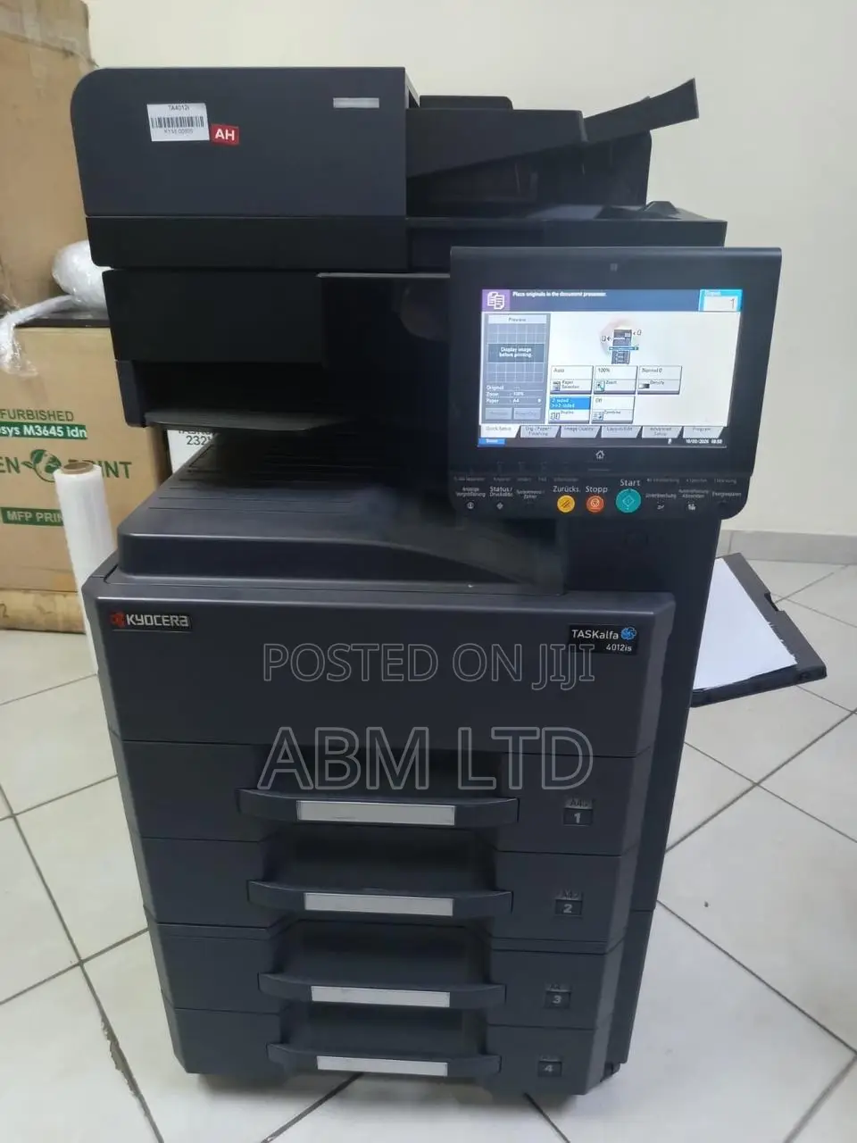 Extremely Clean Kyocera Taskalfa 4012is Mono Laser Photocopier