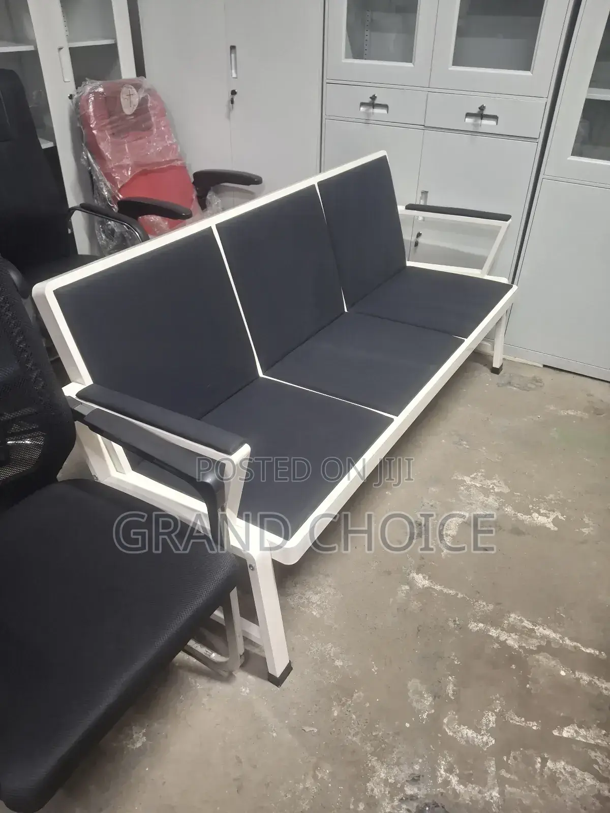 Bench Office Waiting Chair With Padded Chair