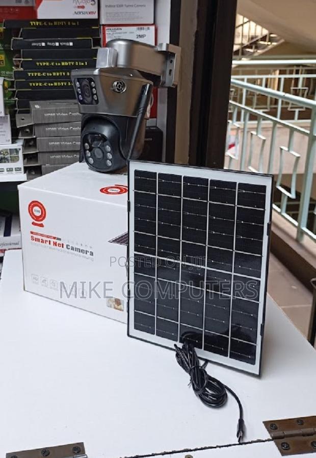 4g Solar CCTV Camera Dual Lens V380|Smart - thumbnail 2
