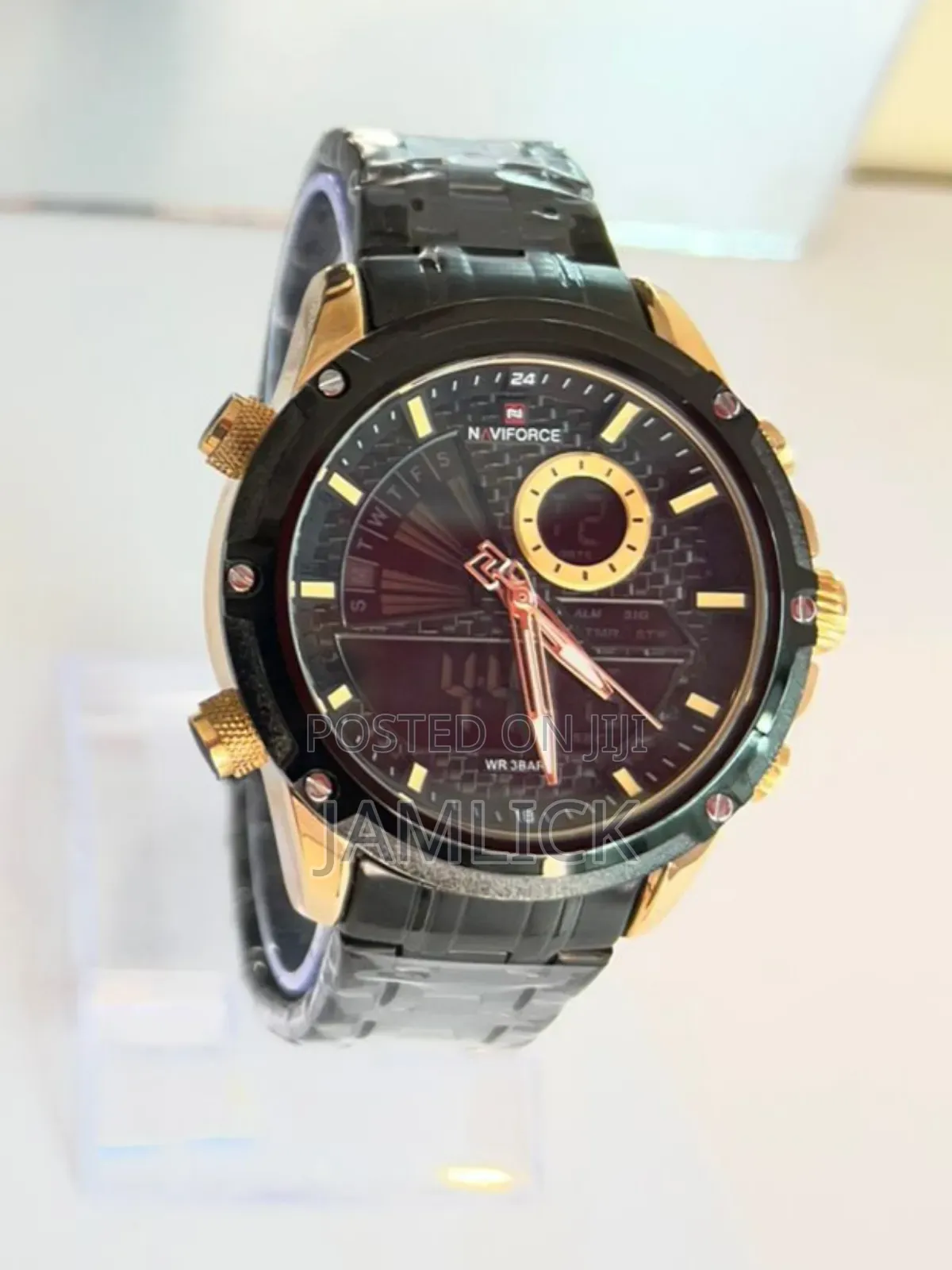 Naviforce Nf9205 Men’S Dual Display Watch –Bc
