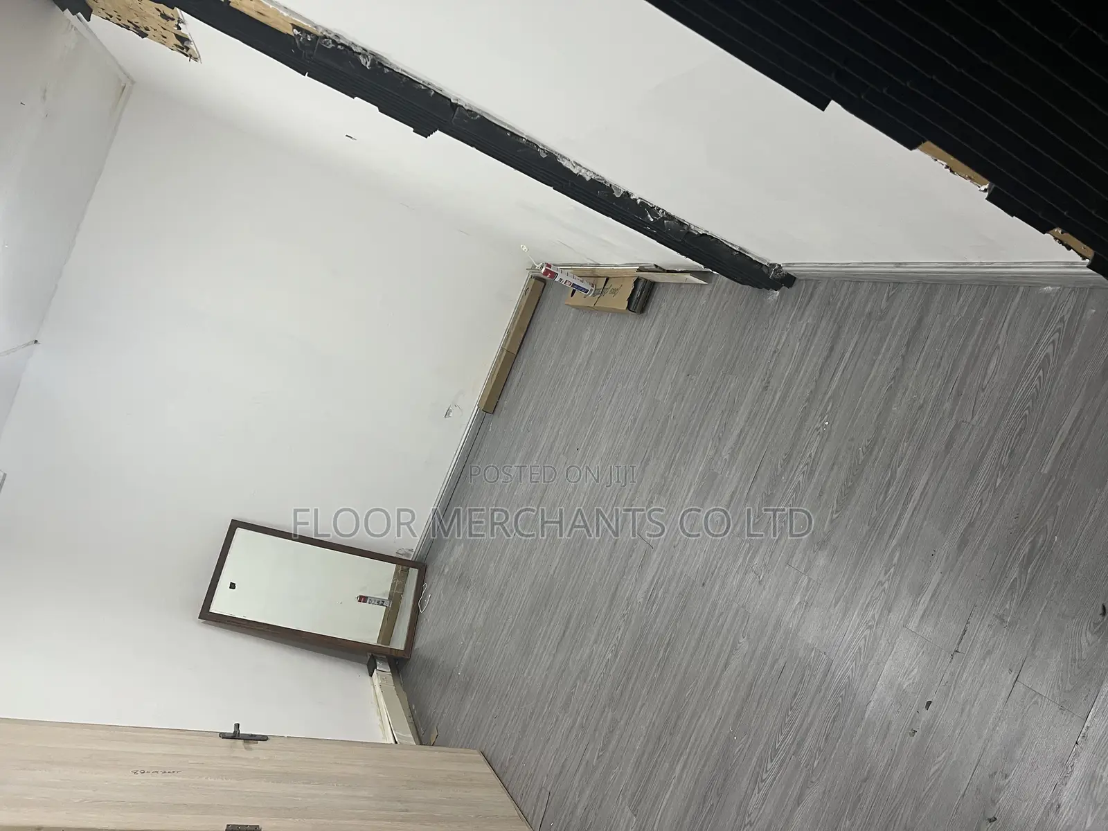 LVT Grey Floor Plank