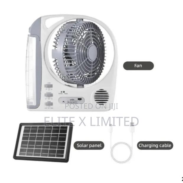 Multifunctional 6-in-1 Portable Fan With Led Lamp - thumbnail 4