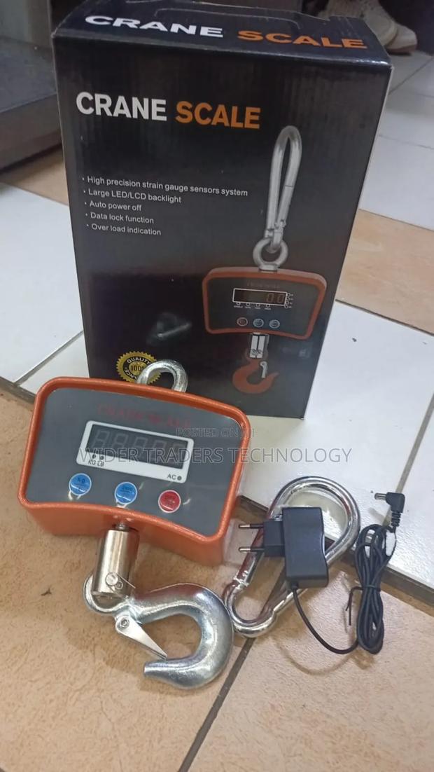 Heavy-Duty Digital Crane Scale 500kg