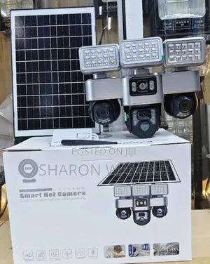Four Lens 4g PTZ Solar Camera With High Siren Alarm/Solar Camera