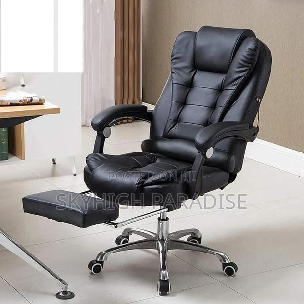 Executive Boss Managerial Secretarial Office Leather Chair