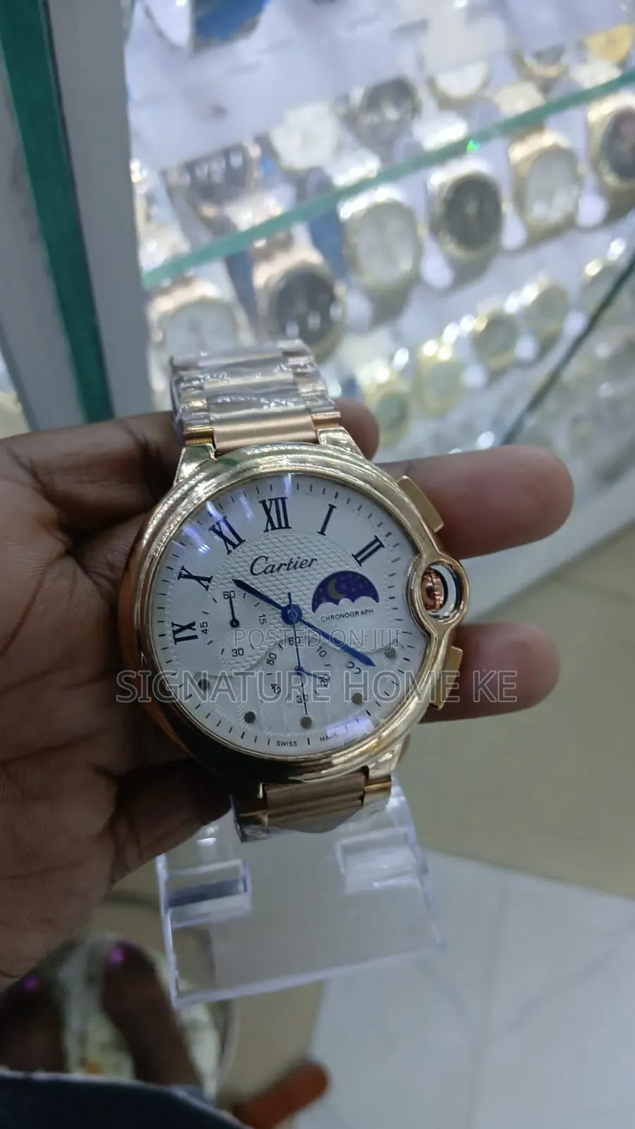 Cartier Watch -Mettalic